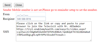 Text Televisit
